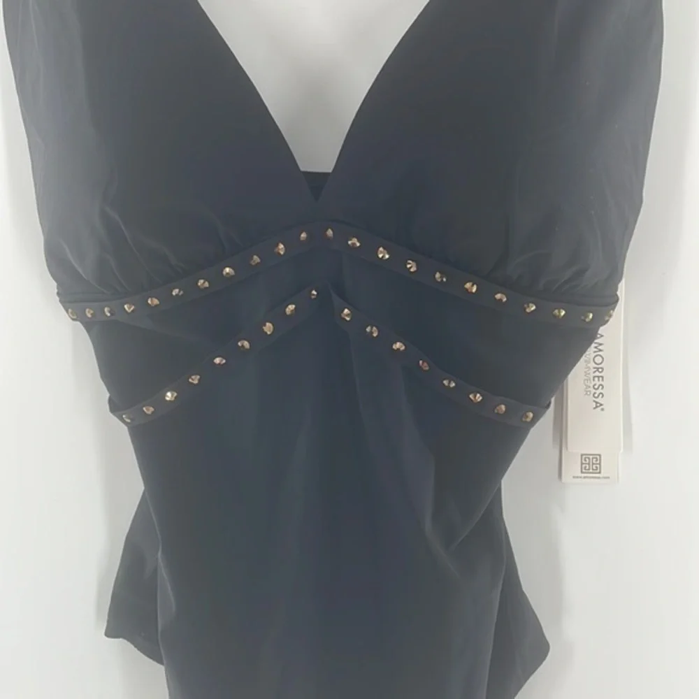 MIRACLESUIT Amoressa Black Romancing Stone Lupita One-Piece - Picture 6 of 14